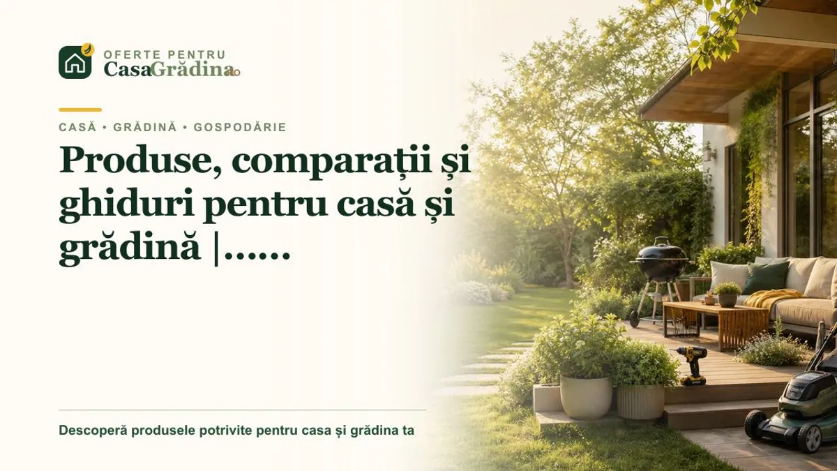 Lucrare sau produs Oferte Casa Gradina
