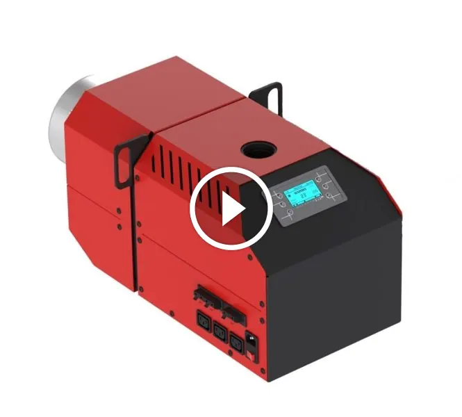 Arzator peleti Mareli Rotary SMB 20-50 kW, camera de ardere rotativa