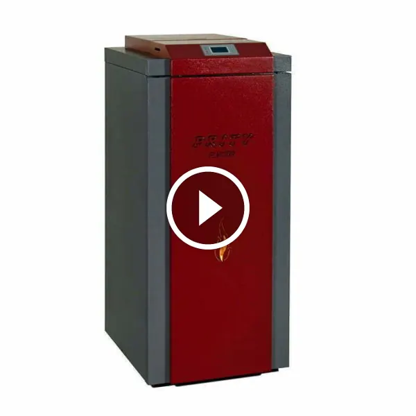 Centrala peleti compacta Prity PLW35B - 35kW cu pompa inclusa