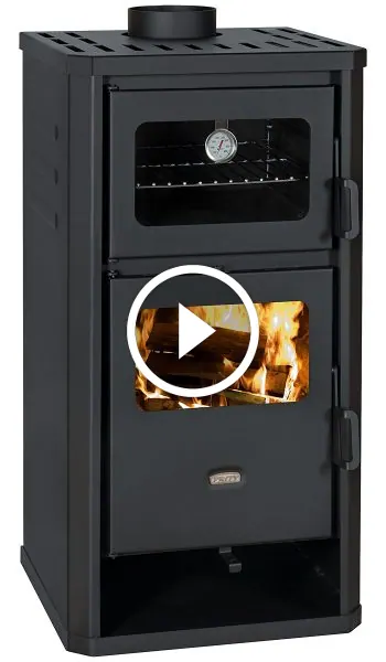 Semineu pe lemne cu cuptor model FM D - 12kW