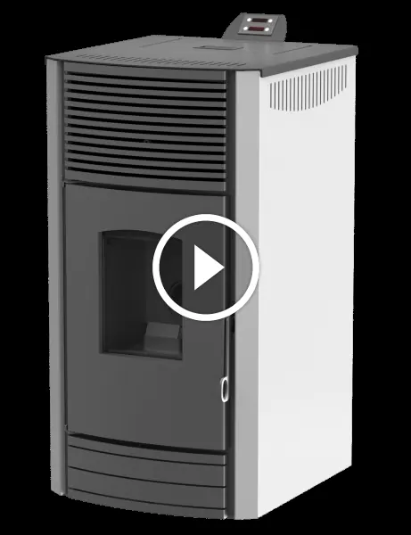 Semineu pe peleti Mareli 12kW cu aer cald ONYX AIR