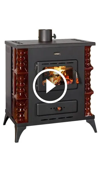 Soba cu teracota model KRK - 10kW