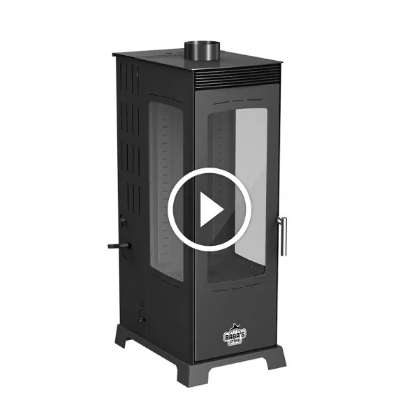 Soba pe lemne si peleti cu plita FLAME FAN PLUS 12kW
