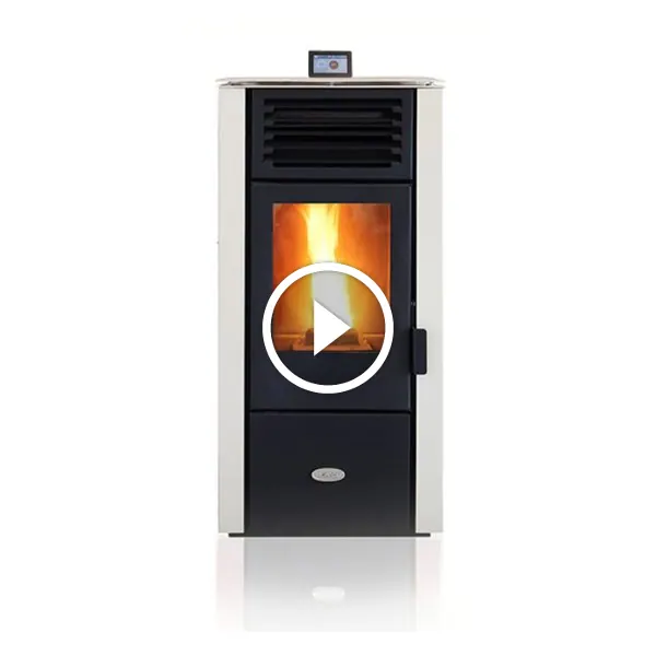 Soba pe peleti Verso VPBS 8kW- modul WiFi inclus