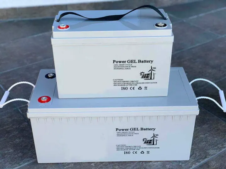 Baterie panouri solare gel acumulator 100Ah - deepcycle