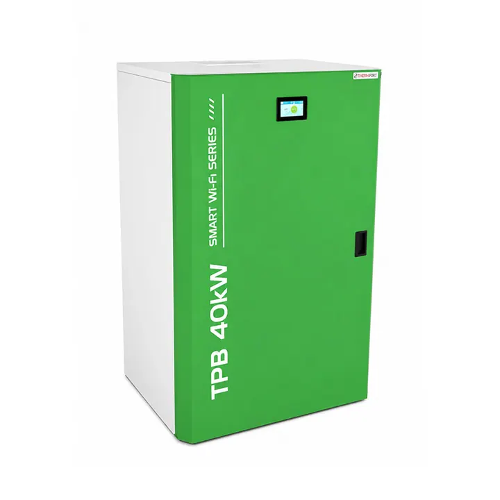 Centrala pe peleti compacta Thermfort 10-40kW TPB40- Smart WiFi Modul incorporat