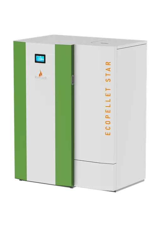 Centrala peleti Mareli RubynoR 18-24kw ECOPELLET STAR cu randament de 96%