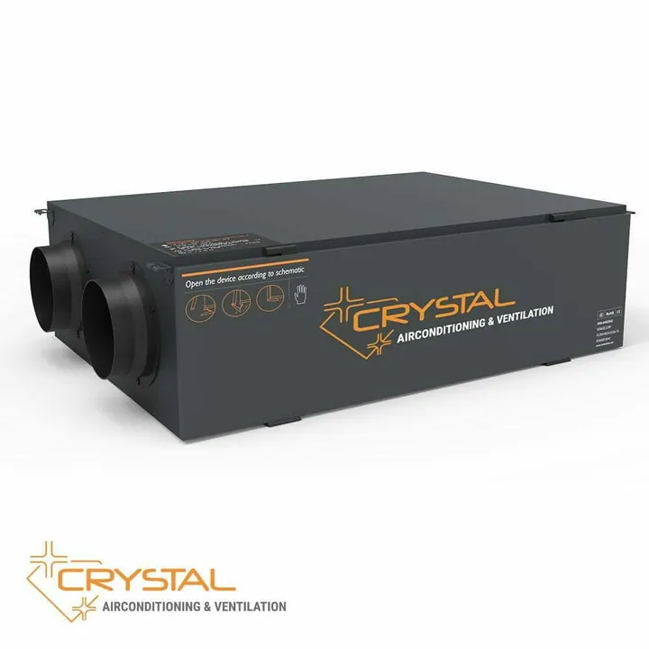 Recuperator de caldura- ventilatie Homefort - Crystal ECO 1000