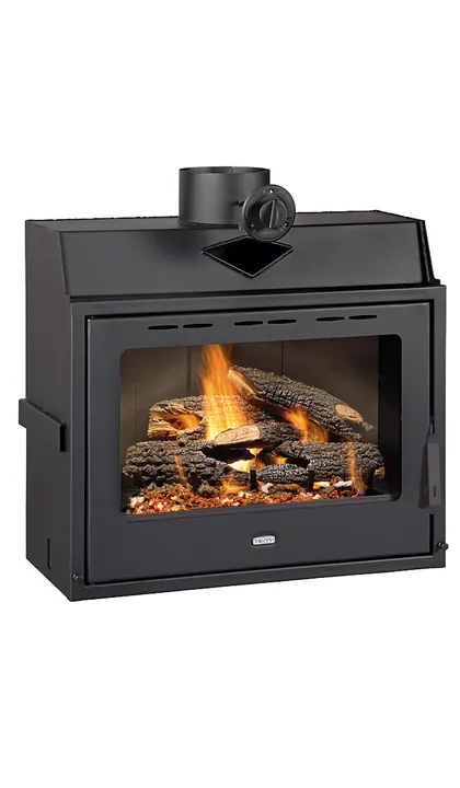 Semineu focar pe lemne incastrabil clasic - 13kW