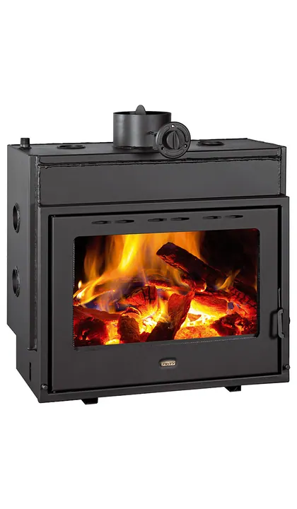 Semineu focar pe lemne incastrabil pentru calorifere PW- 23kW