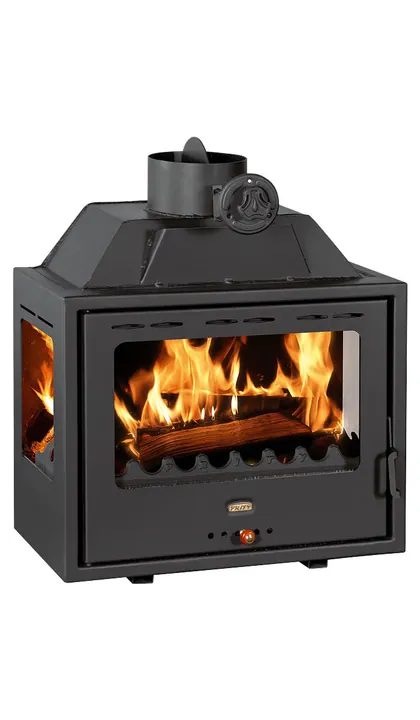 Semineu focar pe lemne incastrabil PS3- 10kW