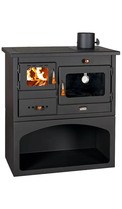 Soba de gatit pe lemne cu plita si cuptor model P34 - 10kW