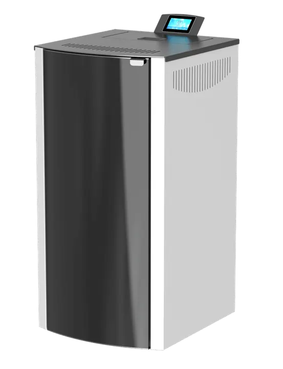 Termosemineu Mareli ONYX GLASS 12kW - curatare automata