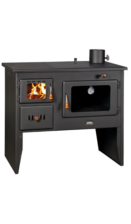 Termosemineu soba de gatit cu plita si cuptor model W12 - 18kW