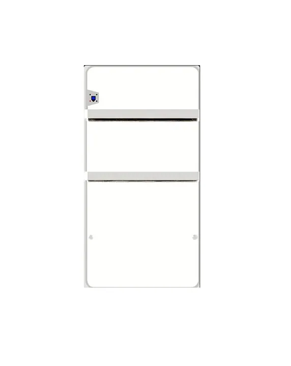 Ventiloconvector Reverso 0.88 kW alb premium pentru baie ultra slim